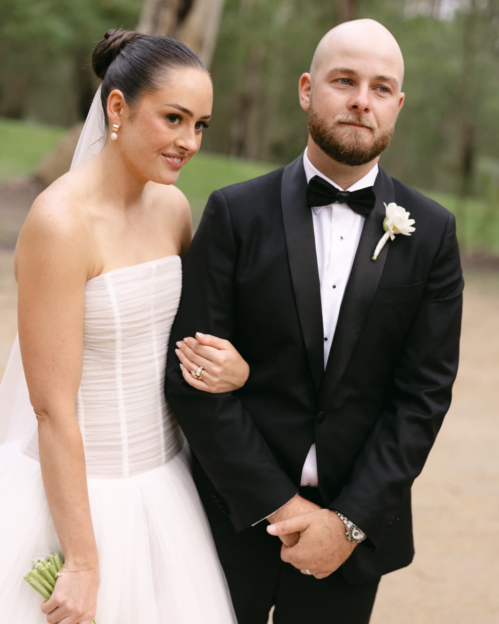 A finished, colour-graded wedding image delivered by Selects
